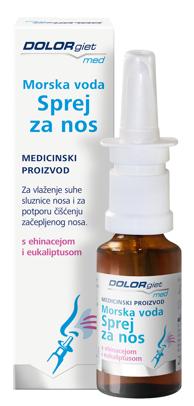 Dolorgiet med Morska voda Sprej za nos 20 ml