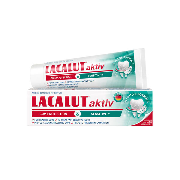 Lacalut zubna pasta aktiv gum protection & sensitivity