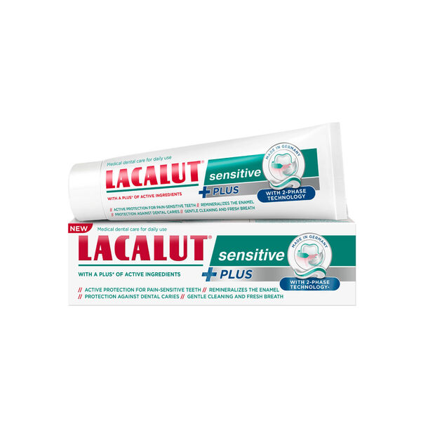 Lacalut zubna pasta sensitive PLUS