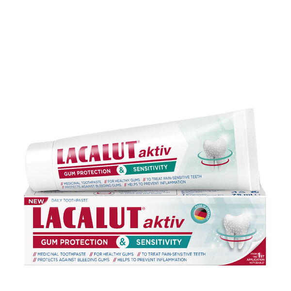 Lacalut zubna pasta aktiv & sensitivity
