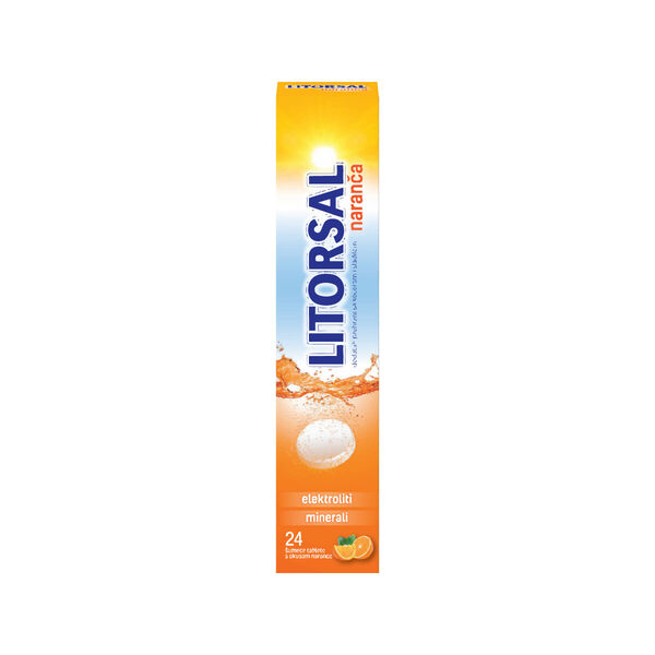 Litorsal šumeće tablete s okusom naranče