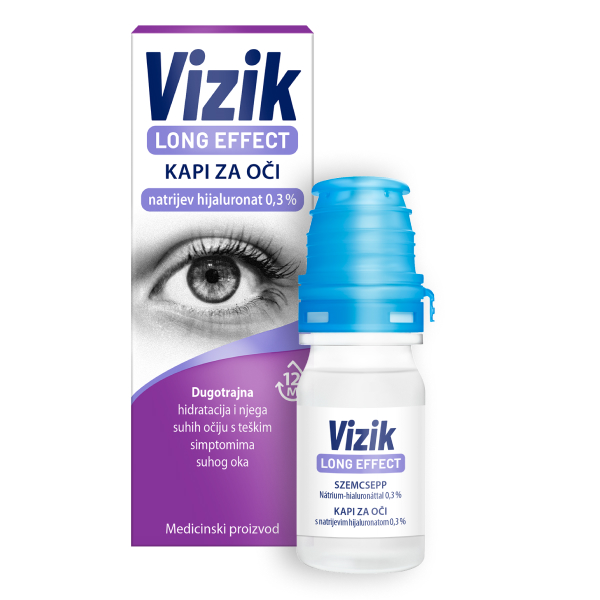 Vizik kapi za oči Long Effect